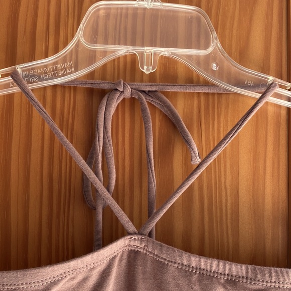 $5 SALE t! Taupe Romper - Picture 2 of 6